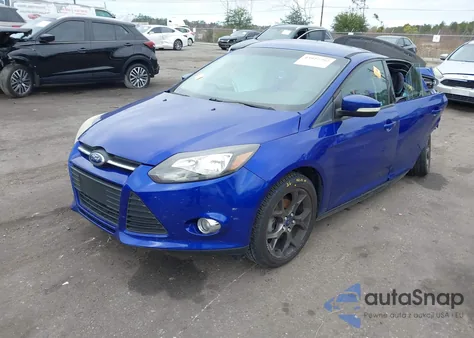 2014 Ford Focus Se z USA, uszkodzony, nr VIN 1FADP3F25EL274796